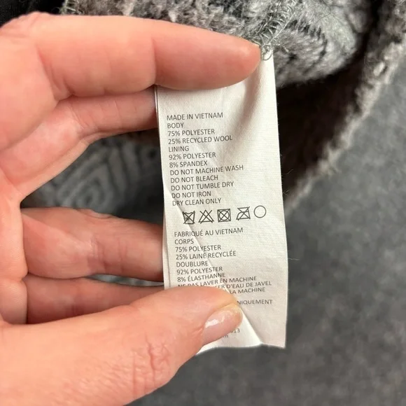 PRANA Women’s Grey Crestland Cowl Neck Pullover Sweater size: XS - Picture 11 of 11